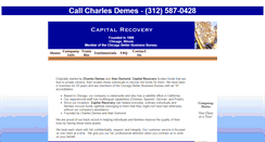 Desktop Screenshot of capitalrecoveryllc.com