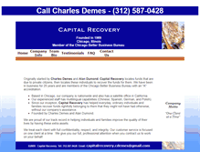 Tablet Screenshot of capitalrecoveryllc.com